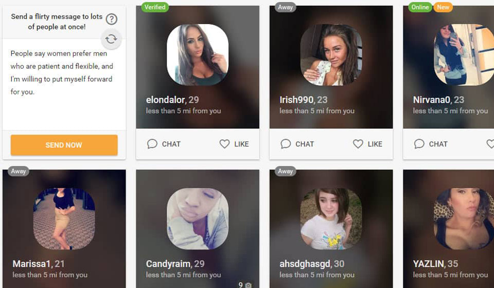 Profili - chi sono gli utenti di BeNaughty?