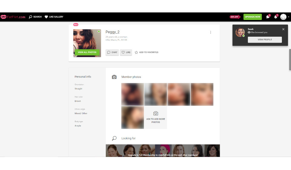 Hoe FatFlirt te gebruiken?