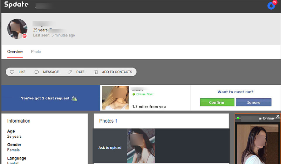 Le processus d'inscription