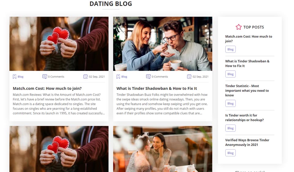 Profielen - Wie zijn HookupDate-gebruikers?