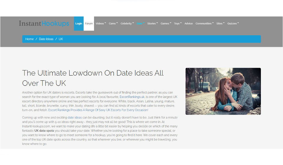 Profile – Wer sind InstantHookups-Benutzer?