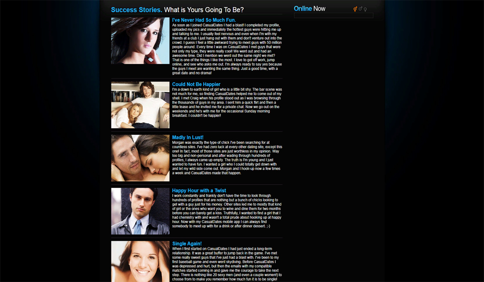 Profile - wer sind Benutzer von СasualDates?